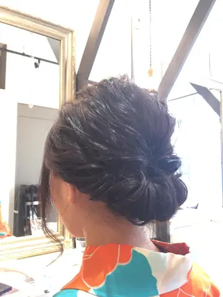 セミロング ヘアアレンジ 後藤 ユウキ/髪質改善🫧のヘアスタイル