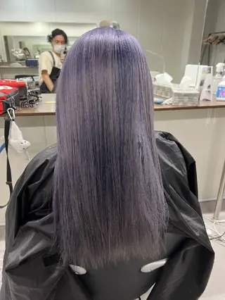 ロング roots hair design 【ルーツヘアデザイン】所属・【艶髪　縮毛矯正】 松原　勇気のヘアスタイル