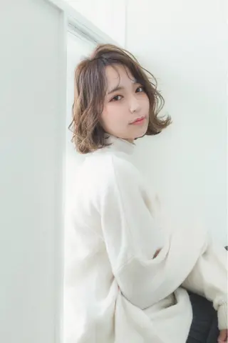 ミディアム カラー 【滝川市 美容師】 髙橋昌也のヘアスタイル