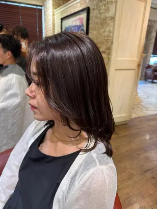 セミロング 💙加藤 凪桜💙のヘアスタイル