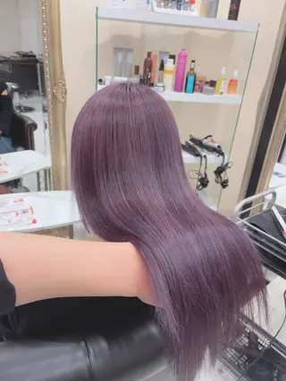 ロング ケアブリーチ&シール エクステの店和田翔莉のヘアスタイル