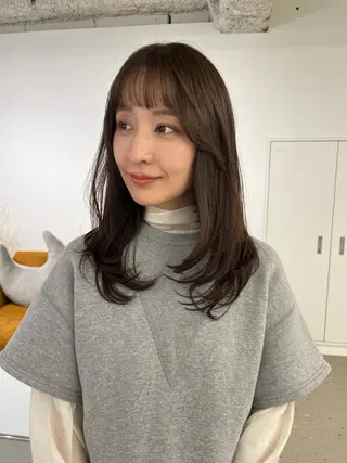 ロング 箱崎 凪沙のヘアスタイル