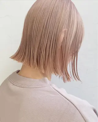 ショート カラー レイヤー専門家 ダブルカラー修のヘアスタイル