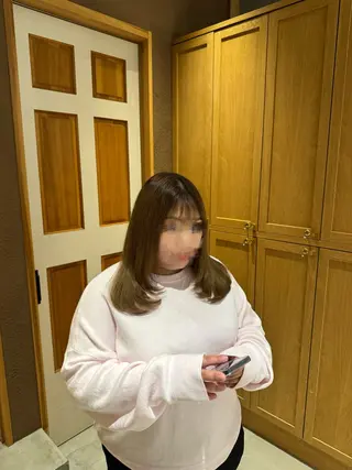 セミロング ラフィスヘアーヴィレ所属・赤羽根 周のヘアスタイル