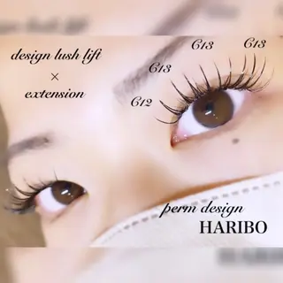 マツエク・マツパ Maaz haruna 🐸のマツエク・マツパデザイン