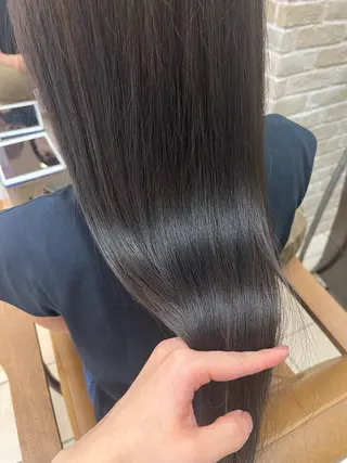 ロング 福本 光のヘアスタイル