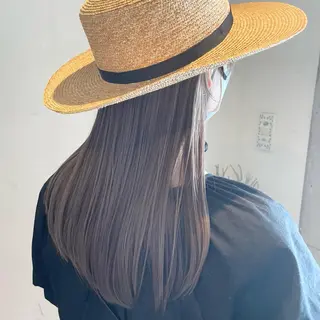 ミディアム カラー kitin  吉祥寺 山岸花のヘアスタイル