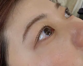 マツエク・マツパ JuJu (orange)のマツエク・マツパデザイン