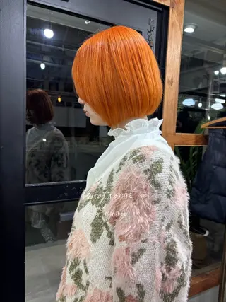 ショート カラー なぎ🌿.∘[ボブ, ニュアンスカラー]のヘアスタイル