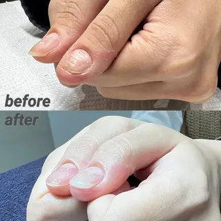 ネイル 自爪育成専門サロン ◌𓈒azumiのネイルデザイン