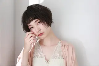 ショート カラー パーマ ヘアアレンジ 可愛いを作る神 ナオヒロのヘアスタイル