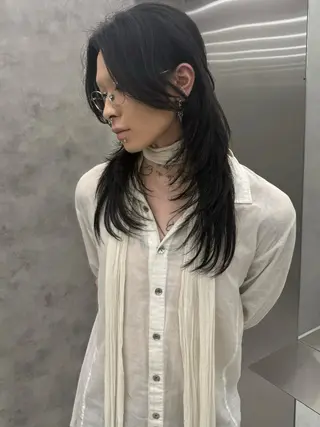 セミロング レイヤー/ハッシュ カットHARUのヘアスタイル