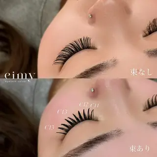 マツエク・マツパ 大阪梅田　eimy所属・miku 最新技術多数◎のマツエク・マツパデザイン