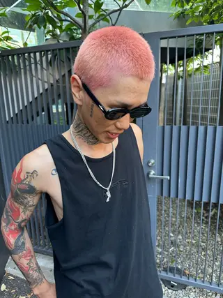 ショート ✴︎TO-MA✴︎ レッドカラー/透明感のヘアスタイル