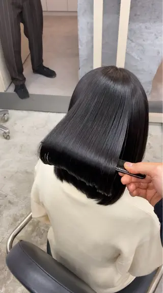 ミディアム Masu 美髪特化美容師のヘアスタイル