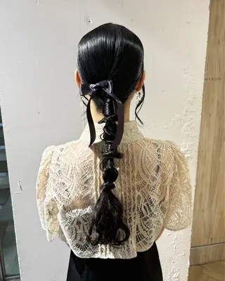 ヘアアレンジ サソウ ユリエ🥥のヘアスタイル