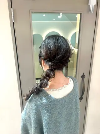 ロング ヘアアレンジ メンズパーマ/ 横浜/佐藤桃香 🦥のヘアスタイル
