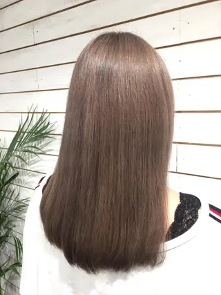 セミロング 🧡艶髪ちゅるん髪 🫧🧡YUKI❄️のヘアスタイル