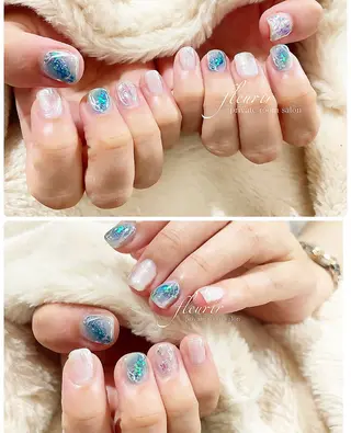 ネイル フルリール 【プライベートサロンのネイルデザイン