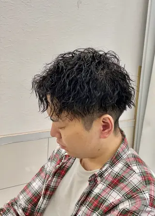 パーマ メンズ メンズパーマ特化 👑店長👑間宮👑のヘアスタイル