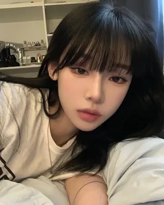 ロング カラー ヘアアレンジ 🥣大人っぽ韓国 スタイル🥣アヤノのヘアスタイル