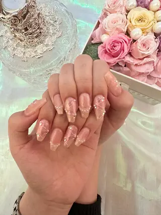 ネイル CREVIO小美玉店 店長RIRIのネイルデザイン