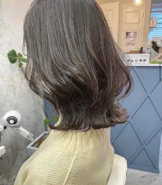 ミディアム 髪質改善/ メンズカット・パーマのヘアスタイル