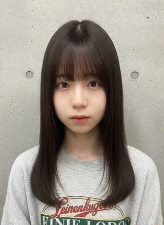 ロング カラー ホワイト系はお任せ /ブリーチ/店長岩崎のヘアスタイル