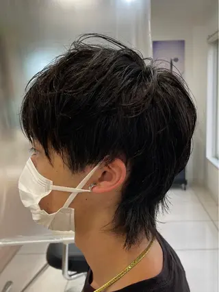 メンズ 藤原 亜美🤍のヘアスタイル