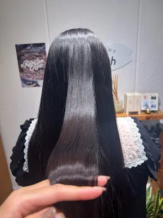 ロング うる艶×韓国hair 💠明日香💠のヘアスタイル