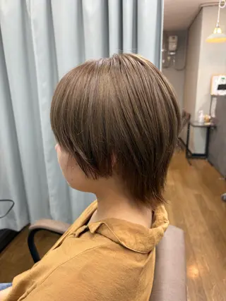 ショート カラー TELA HAIR 幕張本郷店　千尋のヘアスタイル