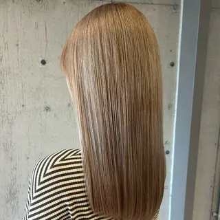 ロング カラー 🤡暖色レイヤー 🤡みさきのヘアスタイル