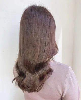 セミロング 💓永坂　美由紀💓 Aujuaソムリエのヘアスタイル