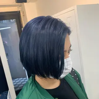 ミディアム カラー 赤みゼロ/透明感 カラー🌿KANTAのヘアスタイル