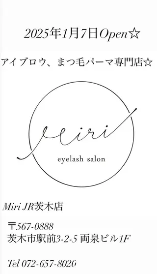 まつ毛/眉毛サロン Miri山下のマツエク・マツパデザイン