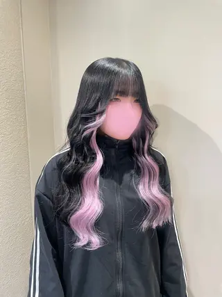 ロング カラー 🦋美髪/エクステ 🦋アベイクミのヘアスタイル