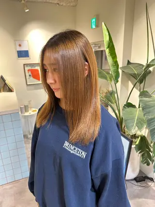 ロング HANAME 原宿美容室のヘアスタイル