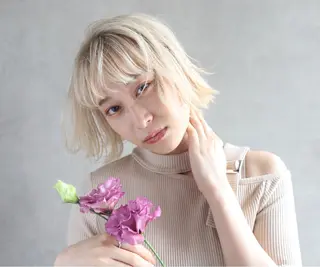 ミディアム enx academyのヘアスタイル