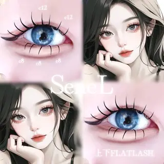 マツエク・マツパ ICY❁⃘eye aikaのマツエク・マツパデザイン
