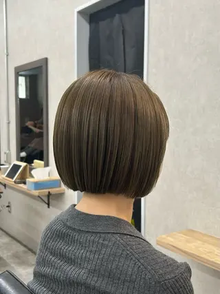 ショート カラー いなみね はるきのヘアスタイル