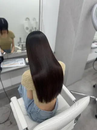 ロング パーマ 🕯コバ/レイヤー/ 美髪縮毛🕯のヘアスタイル