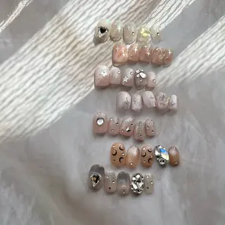 ネイル パラあり！フィルイン 美フォルムのネイルデザイン