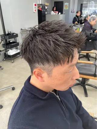 ショート メンズ メンズ専門サロン wokeのヘアスタイル