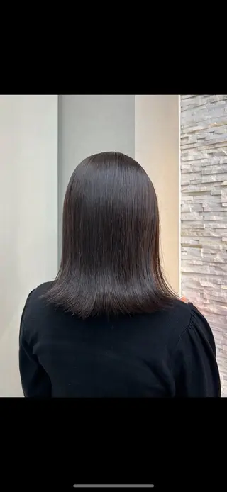 セミロング カラー 熊本市東区 /Ririkaのヘアスタイル