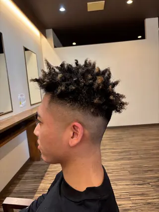 パーマ メンズ パーマ特化美容師 ナガイのヘアスタイル