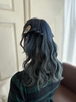 セミロング ヘアメイク美容師 🦋サカモトレナ🦋のヘアスタイル