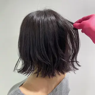 ミディアム カラー エフェクトブリーチ 🌟前澤啓太朗のヘアスタイル