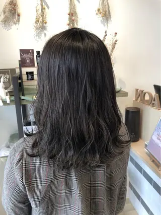 ミディアム カラー Hatanaka Airiのヘアスタイル