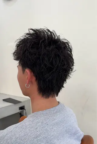 パーマ メンズ パーマ／京都駅 ／メンズ/藤井　翔のヘアスタイル