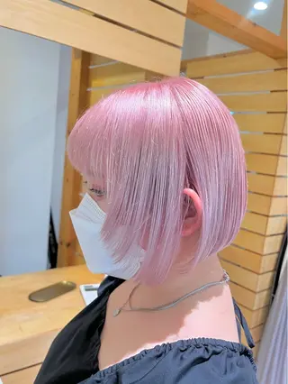 ショート カラー ✨髪質改善🎨 杉本賢人のヘアスタイル